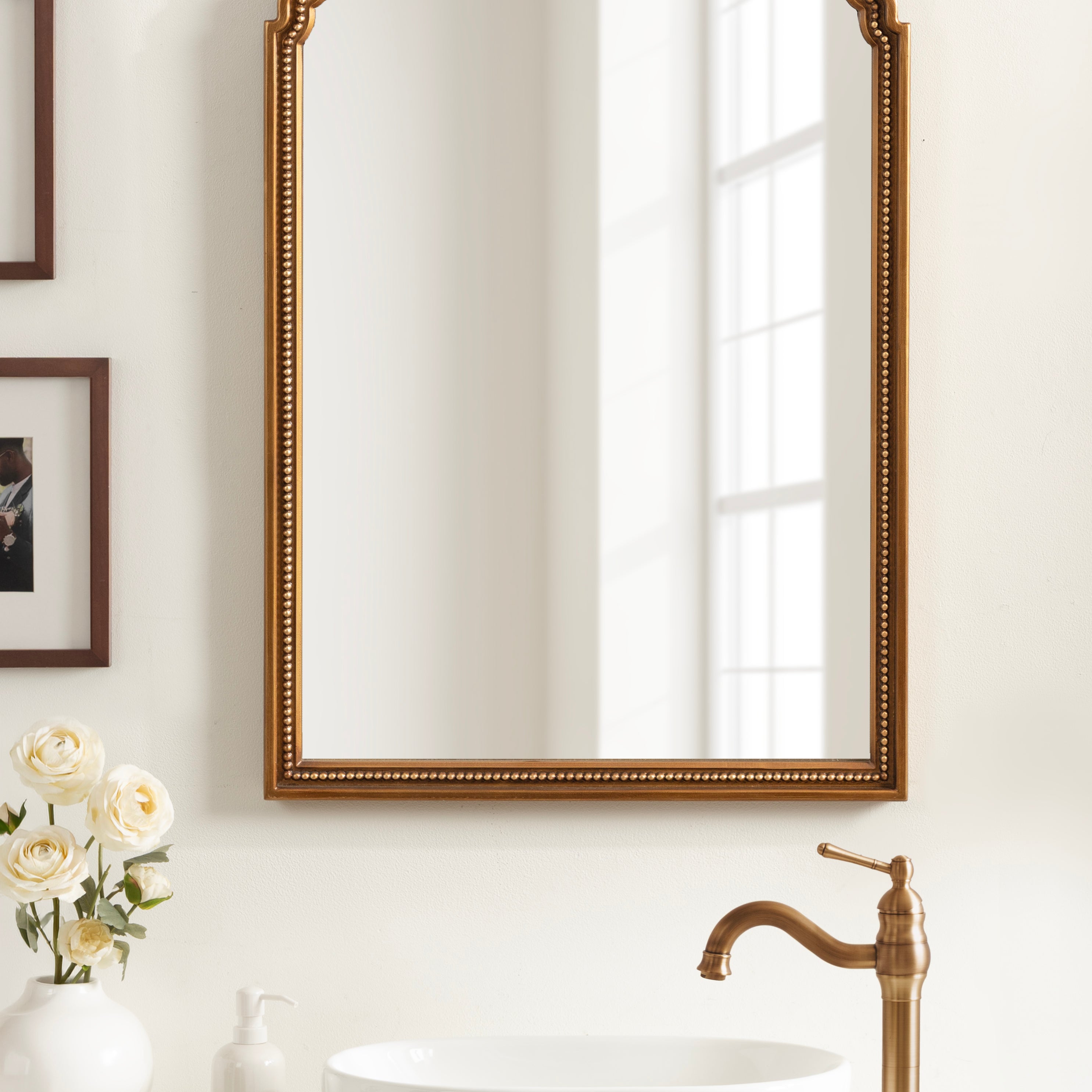 Arch Mirror 24x36 Gold 6