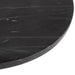 Side Table Black Brass 14x14x24 3