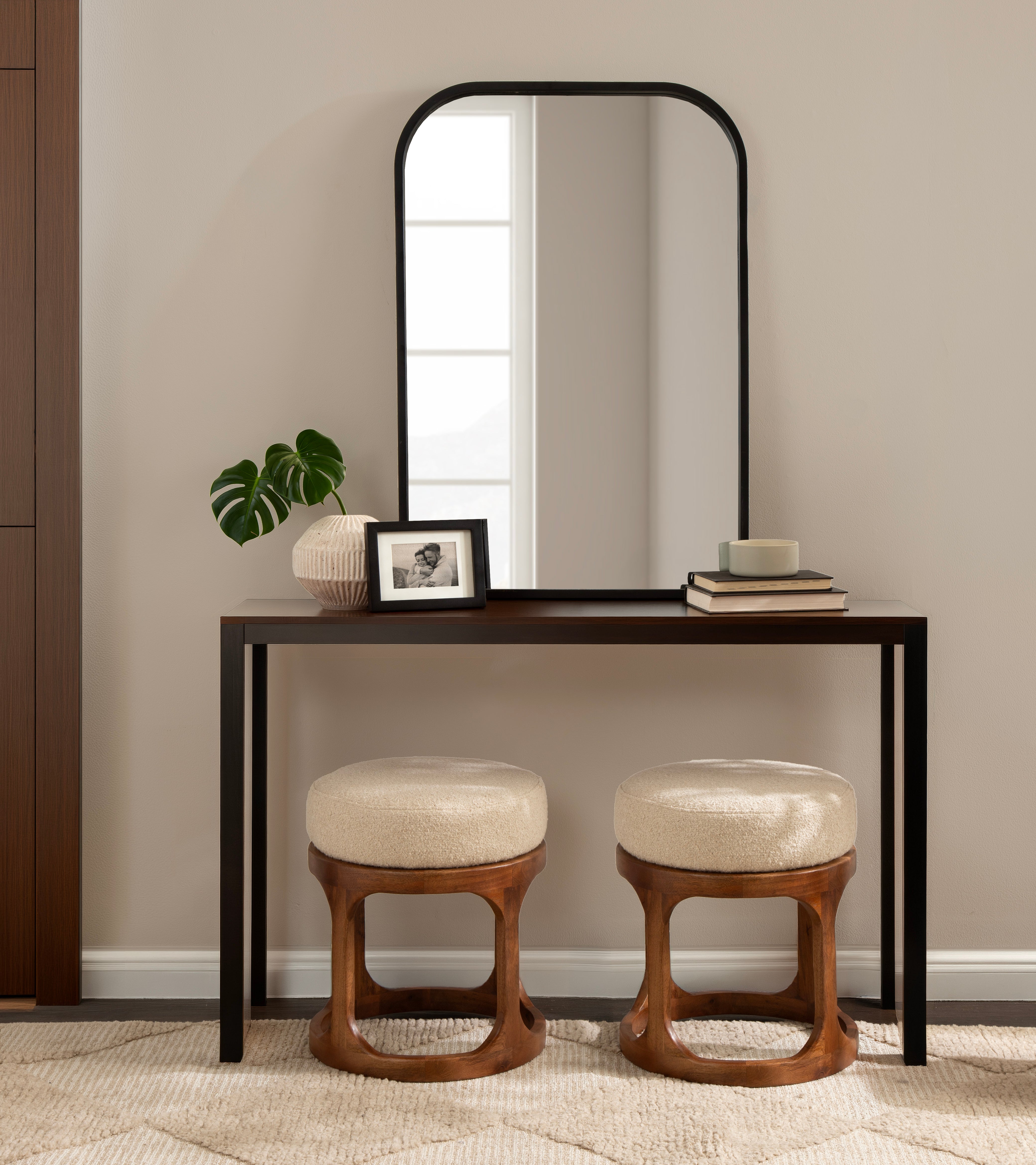 Standard Ottoman Walnut Brown 16x16x18 7