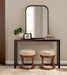 Standard Ottoman Walnut Brown 16x16x18 7