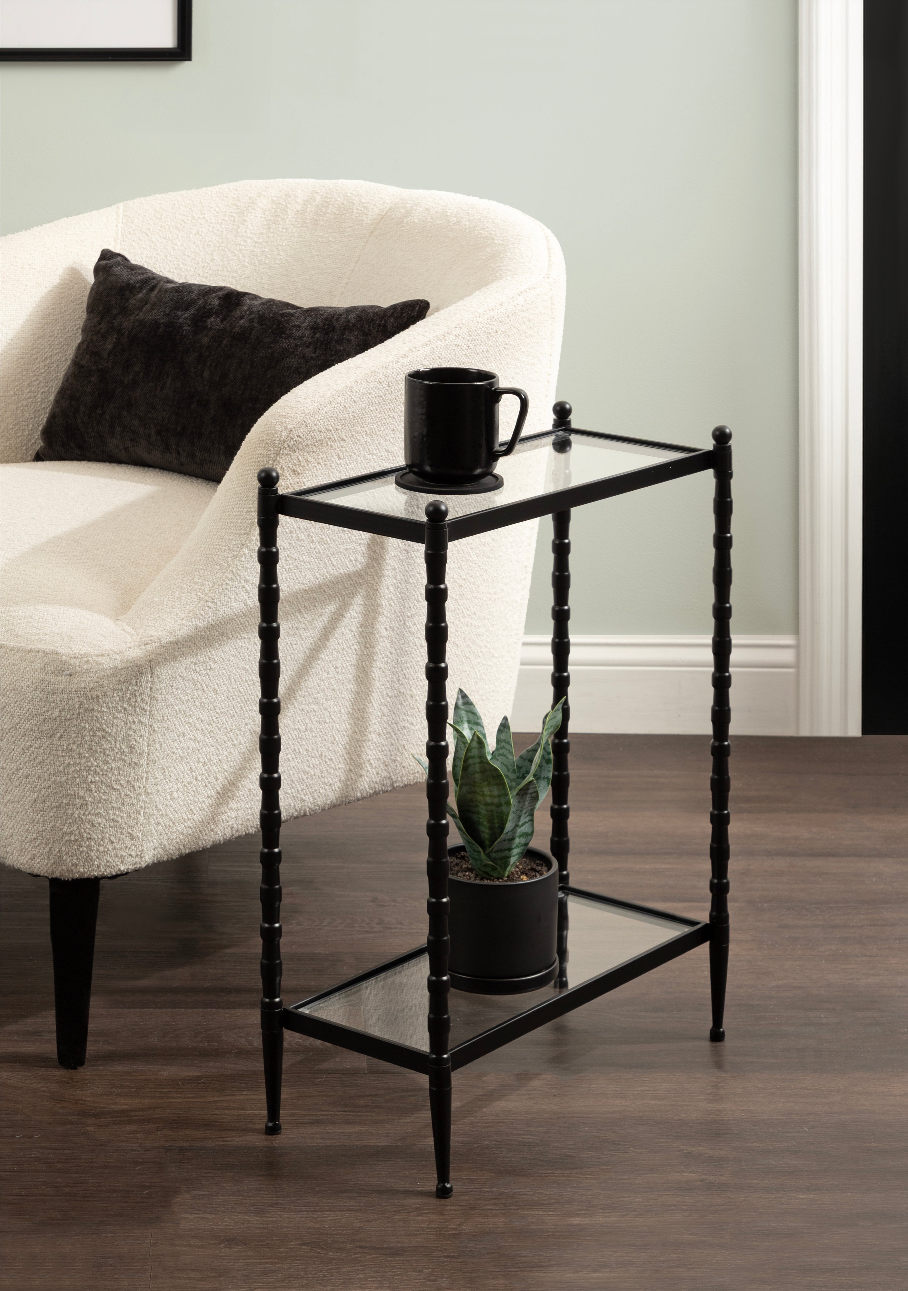 Side Table 18x8x25 Black 6