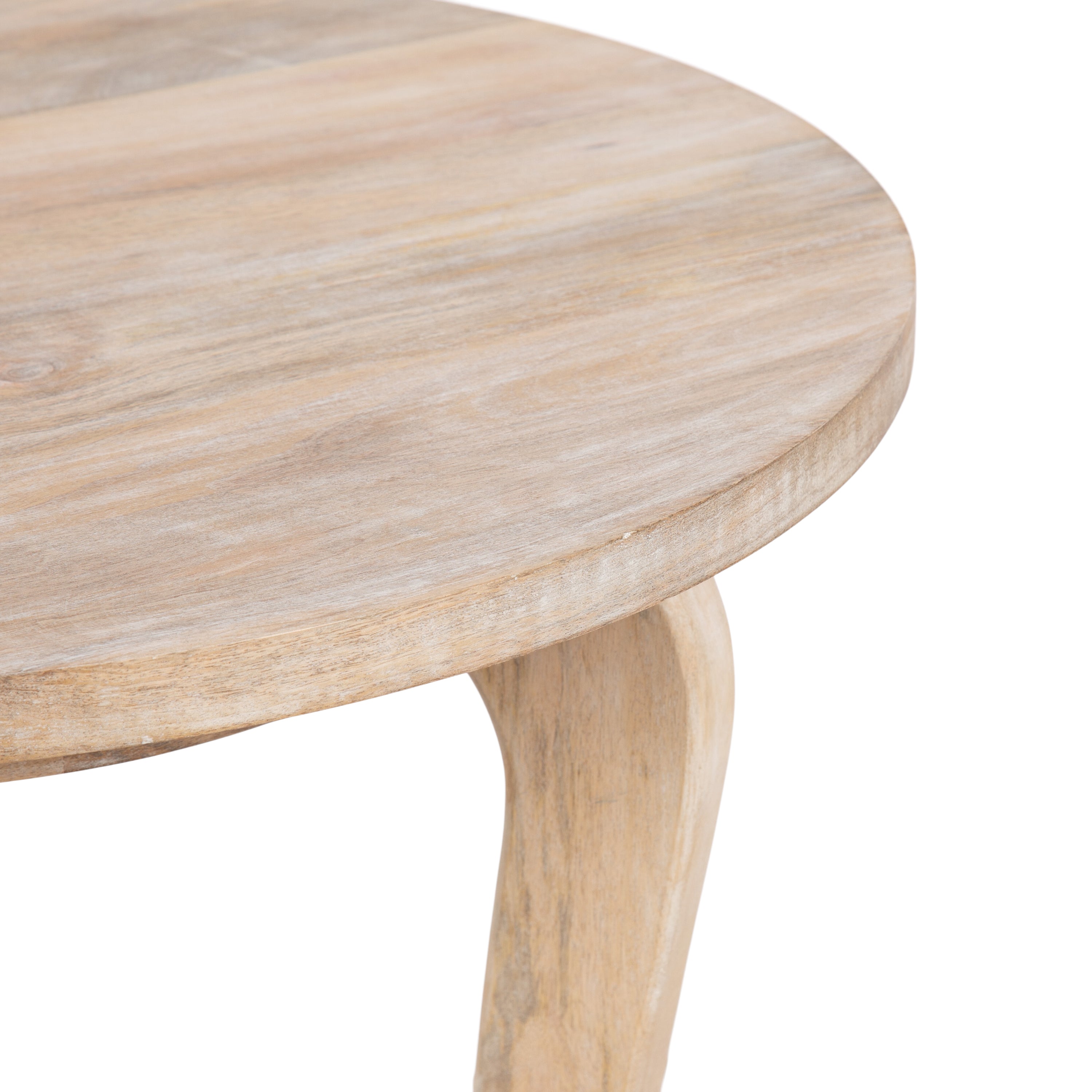 Console Table Natural Beige 26x26x30 3