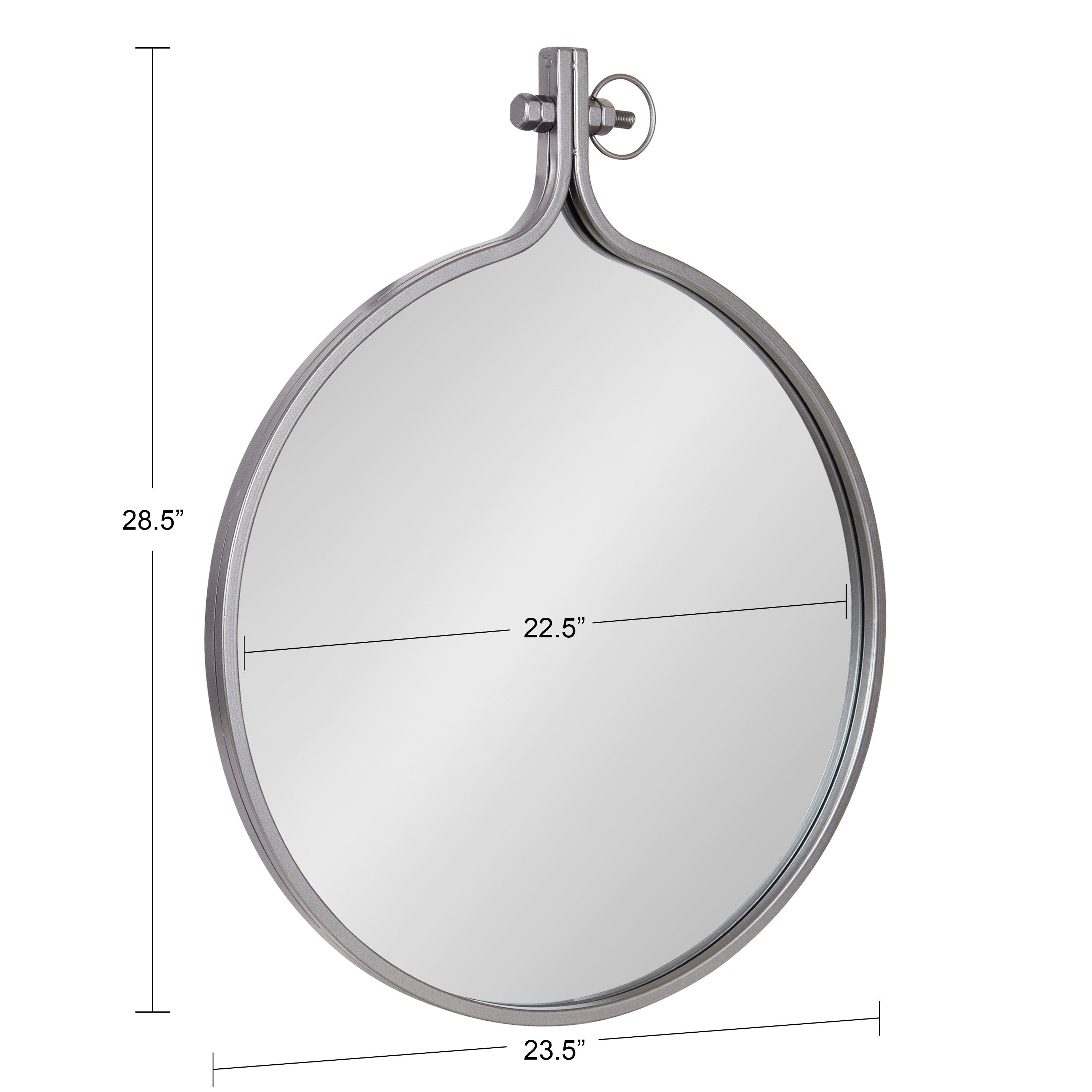 Yitro Metal Framed Wall Mirror