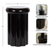 Side Table Black 12x12x18 2