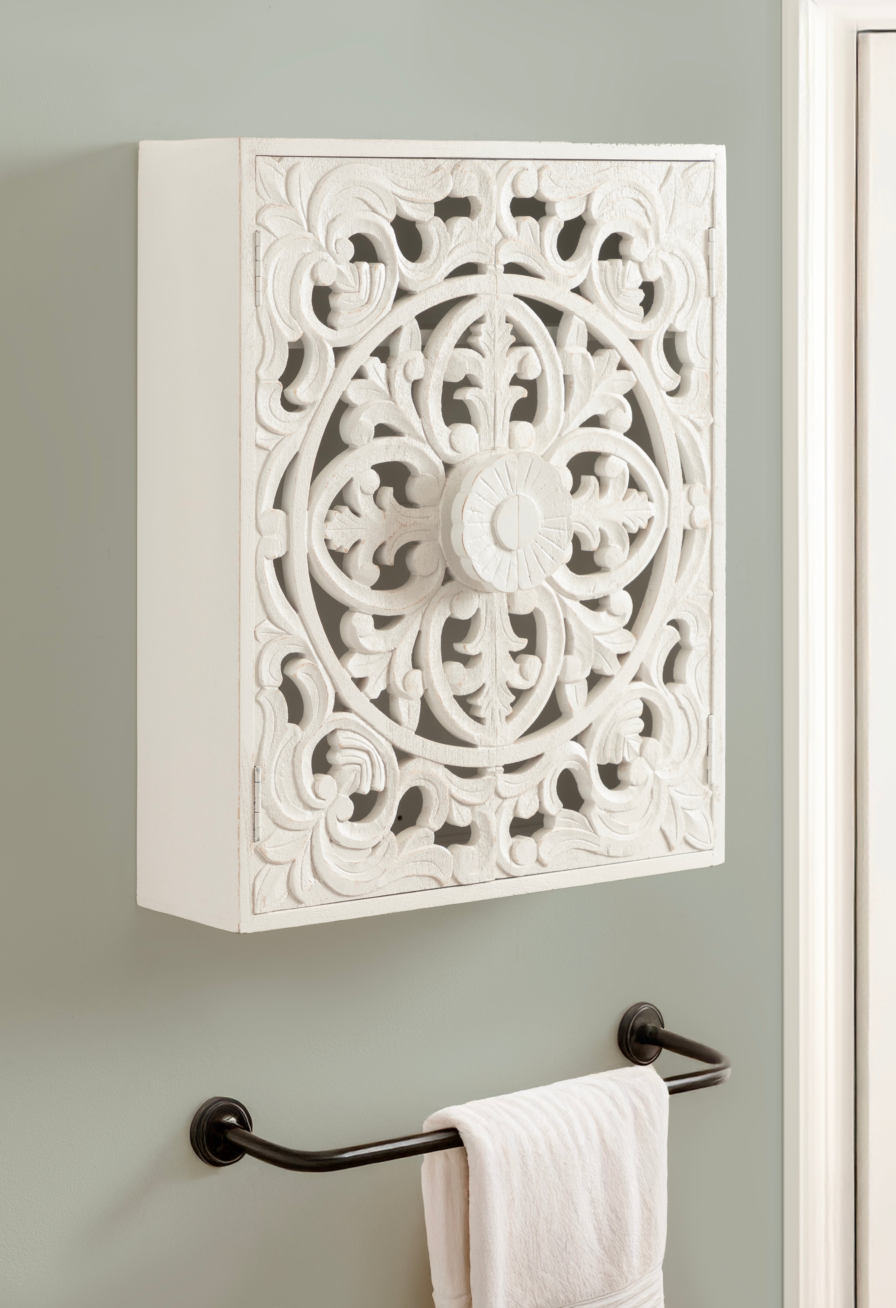 Cabinet White 22x7x28 7