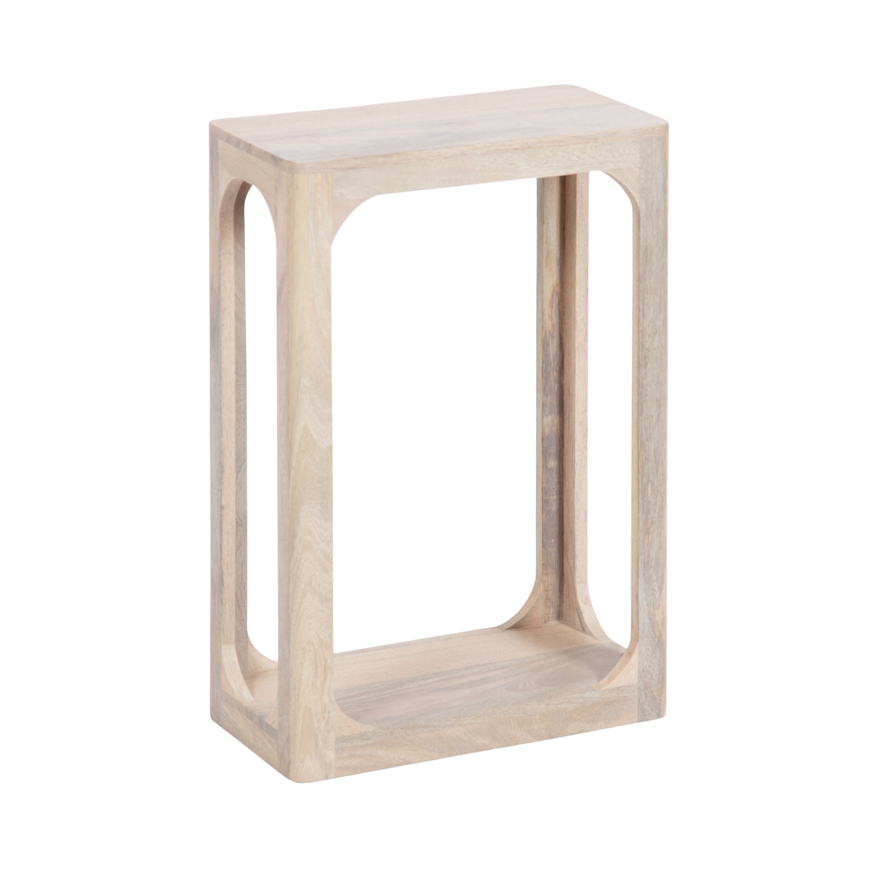 Side Table Whitewash 16x8x24 1