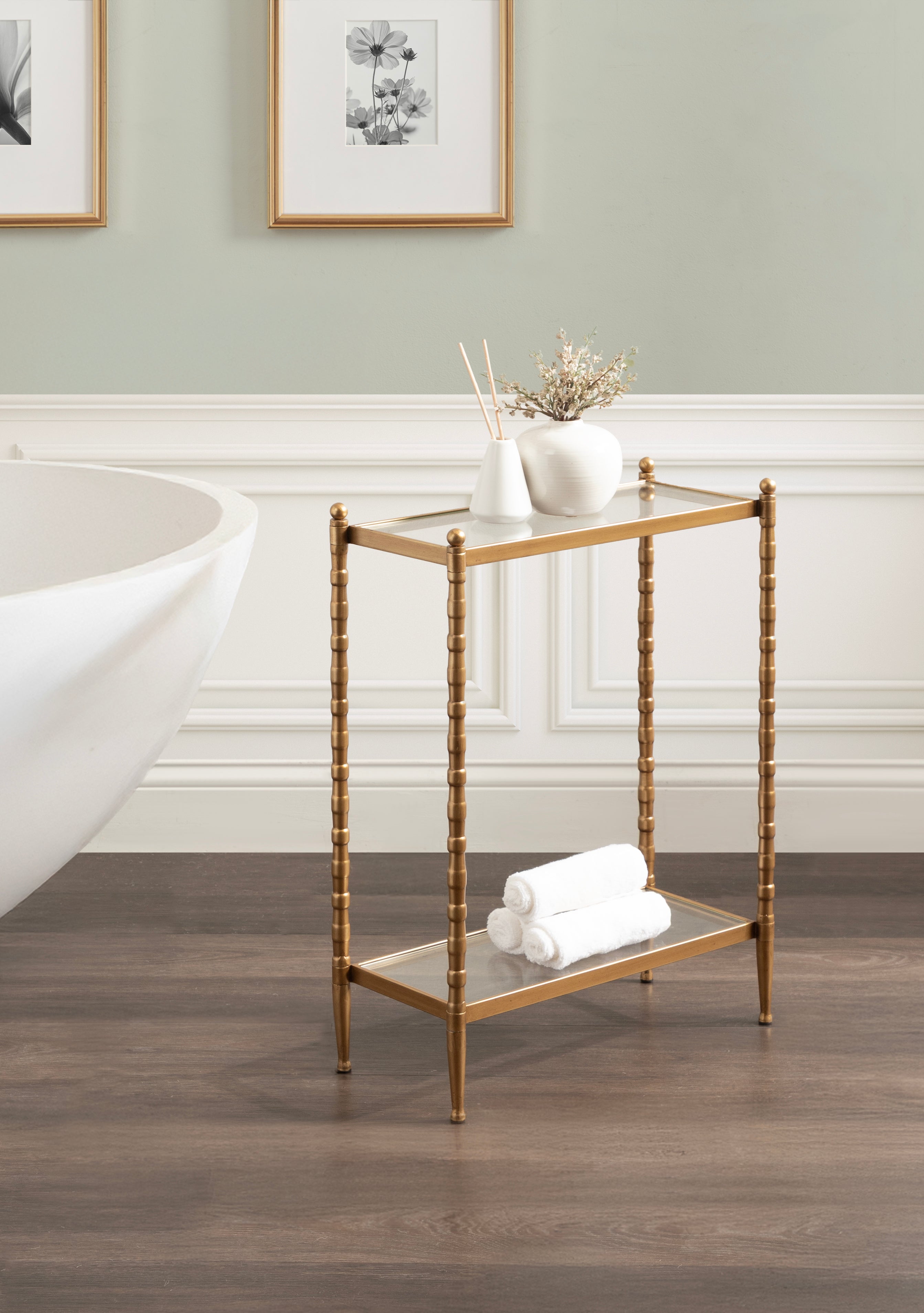 Prisha Rectangle Side Table