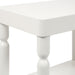 Side Table White 22x14x26 3