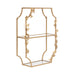 Accent Shelf 20x7x25 Gold 1