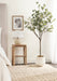 Faux Tree Distressed White 6' 8