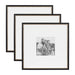 Wall Frame Black Gold 18x18 matted to 8x8 1