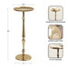 Drink Table Gold 9x9x22 2