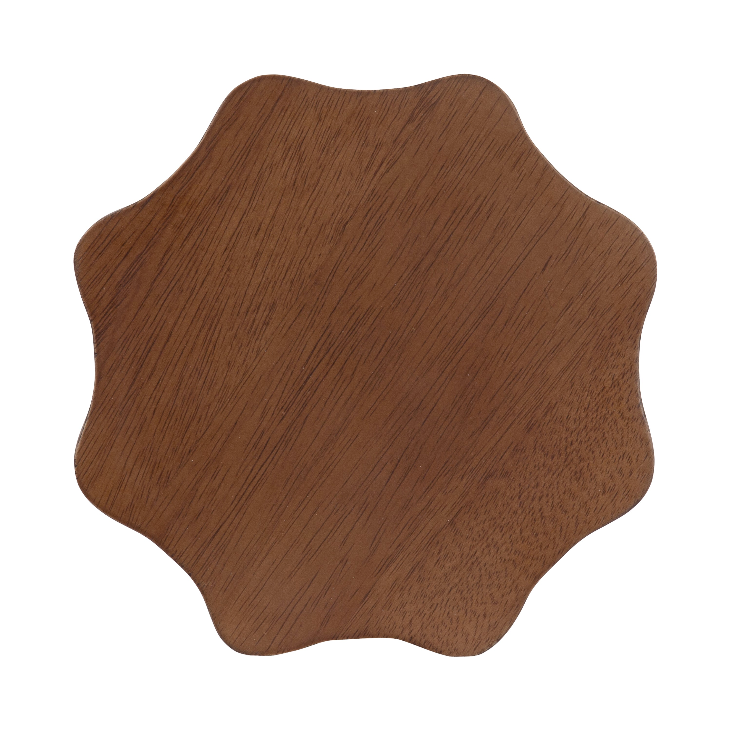 Pandey Wavy Wood Drink Table