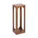 Tea Table Walnut Brown 10x10x30 1