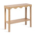 Console Table Natural Beige 32x12x31 1