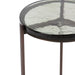 Side Table Green Bronze 13x13x24 3