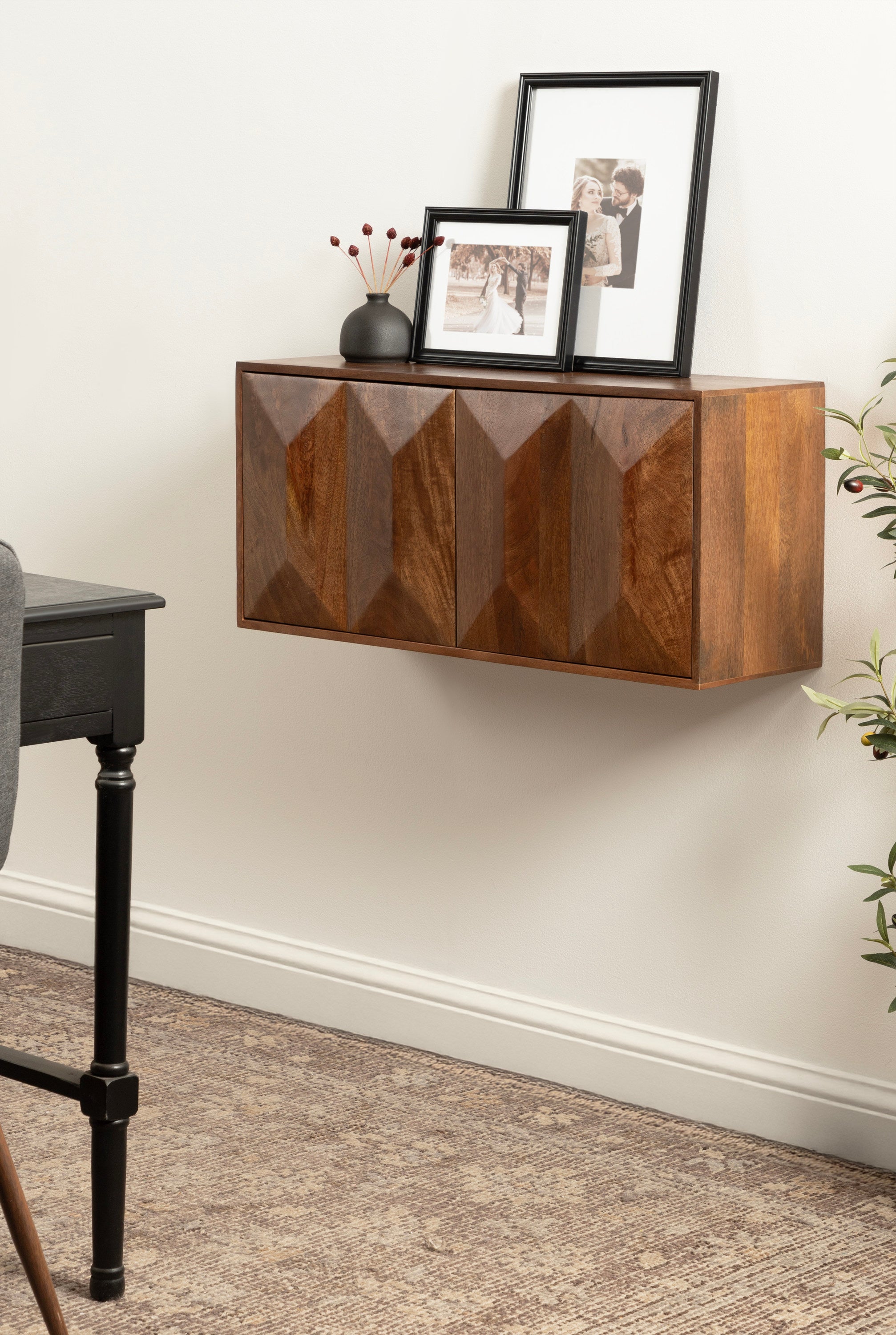 Ranier Two-Door Wall Cabinet