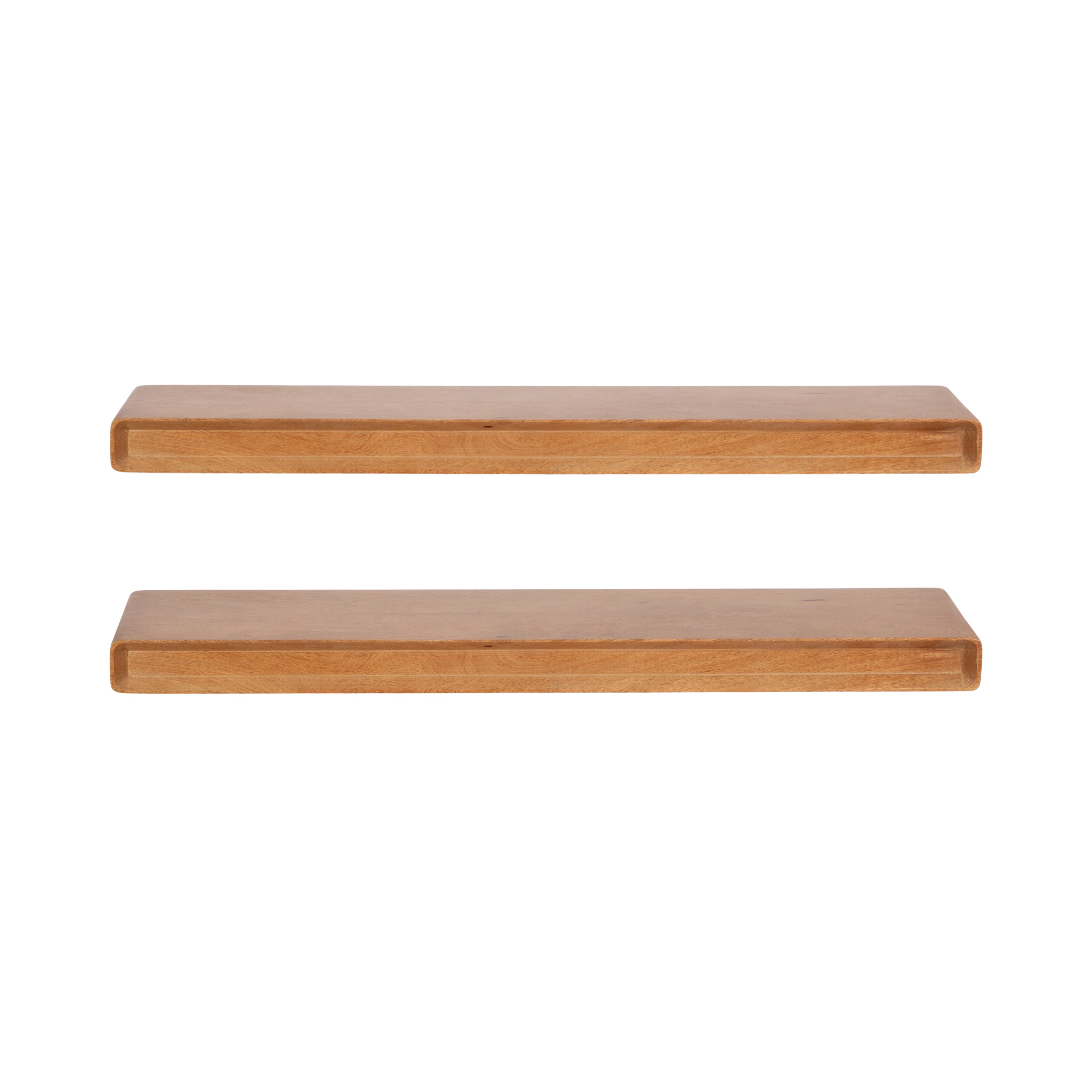 Floating Shelf Natural Biscuit 2 Piece 24 inch 5