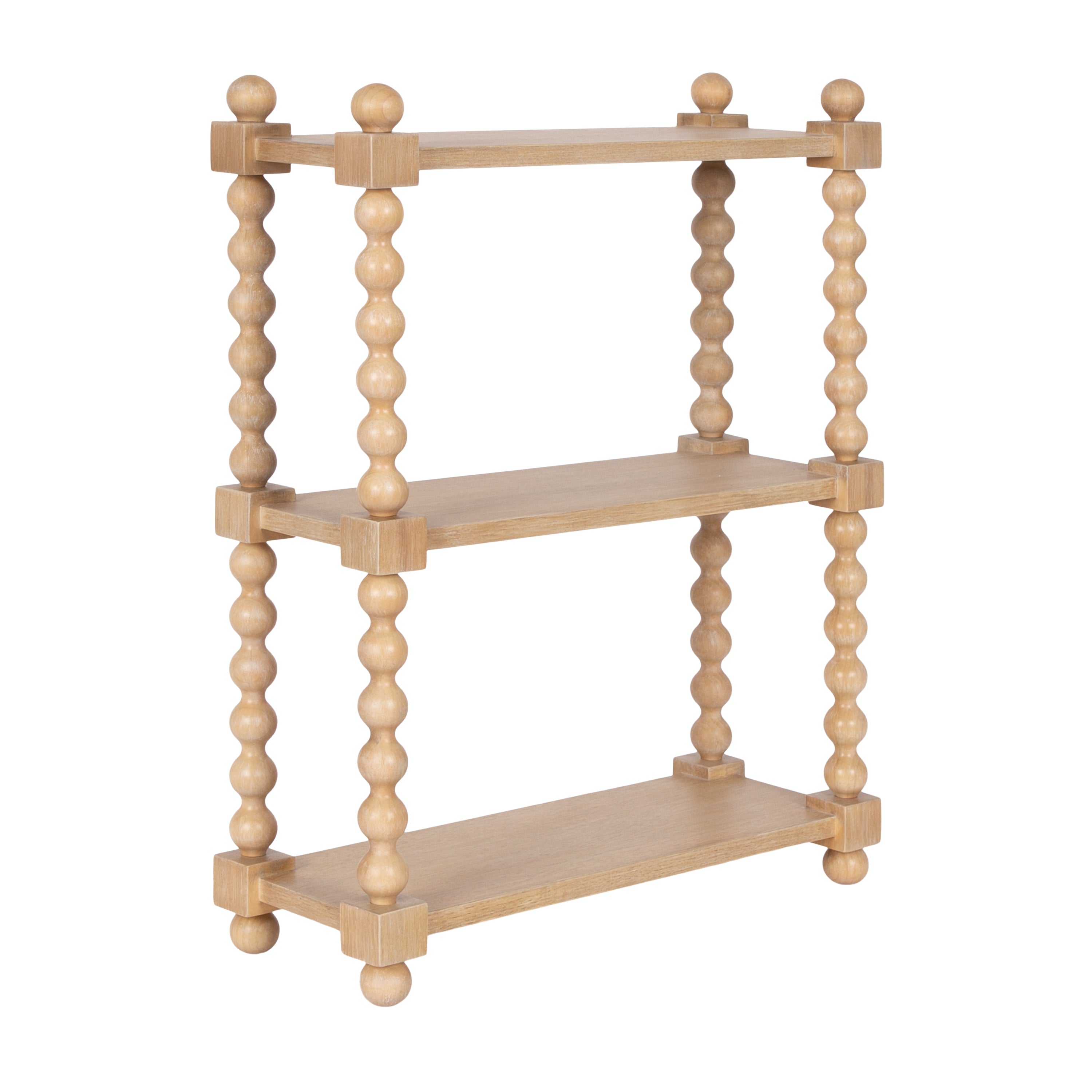 Accent Shelf Natural Beige 19x7x24 1