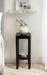 Side Table Black 12x12x28 7