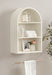 Accent Shelf White 18x6x26 6