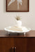 Serving Tray 16" Diameter White 7