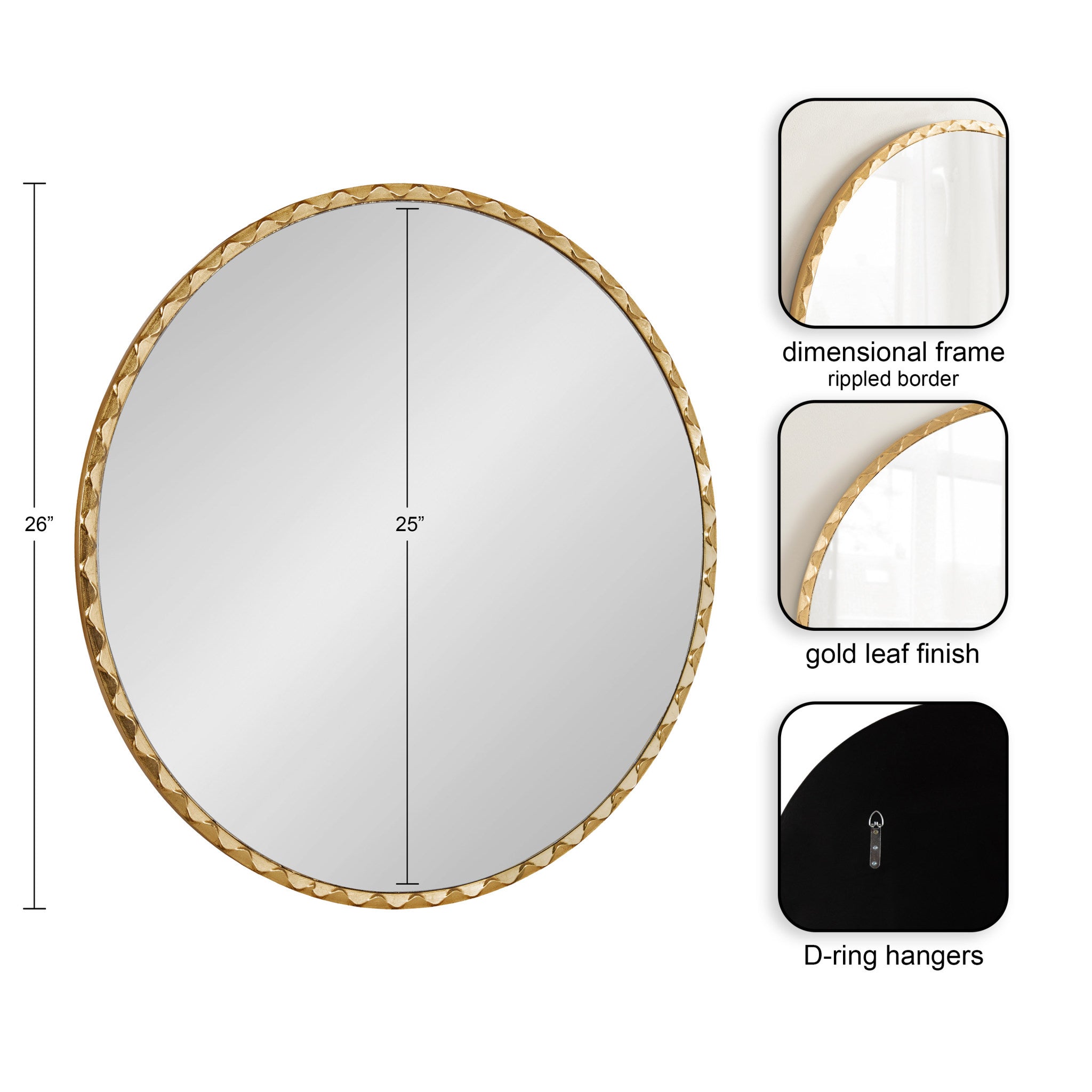 Sebecka Decorative Wall Mirror