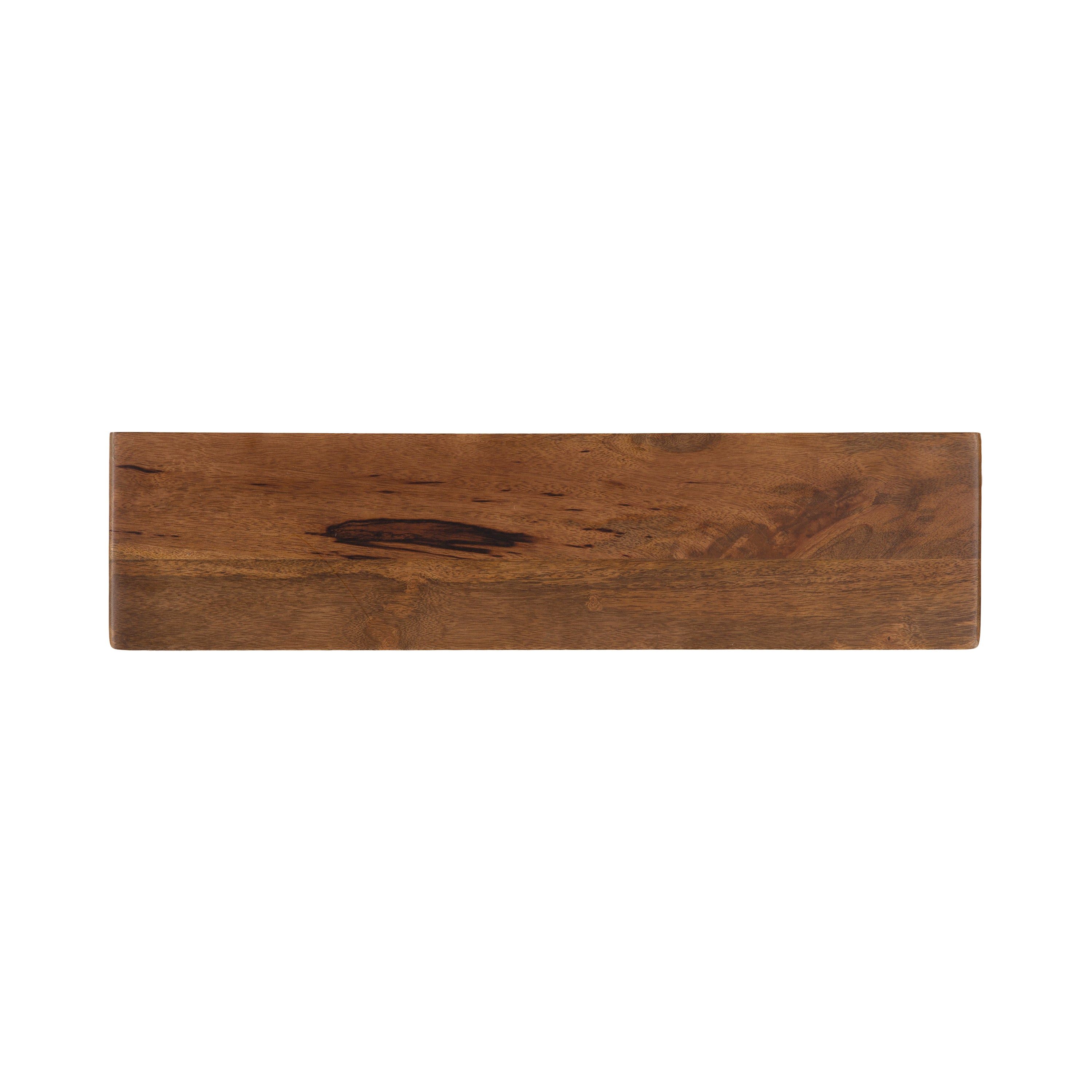 Floating Shelf Walnut Brown 2 Piece 24 Inch 6