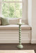 Drink Table Green 9x9x22 6