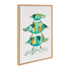 Sylvie Turtle Family Framed Canvas by Rachel Lee of My Dream Wall
