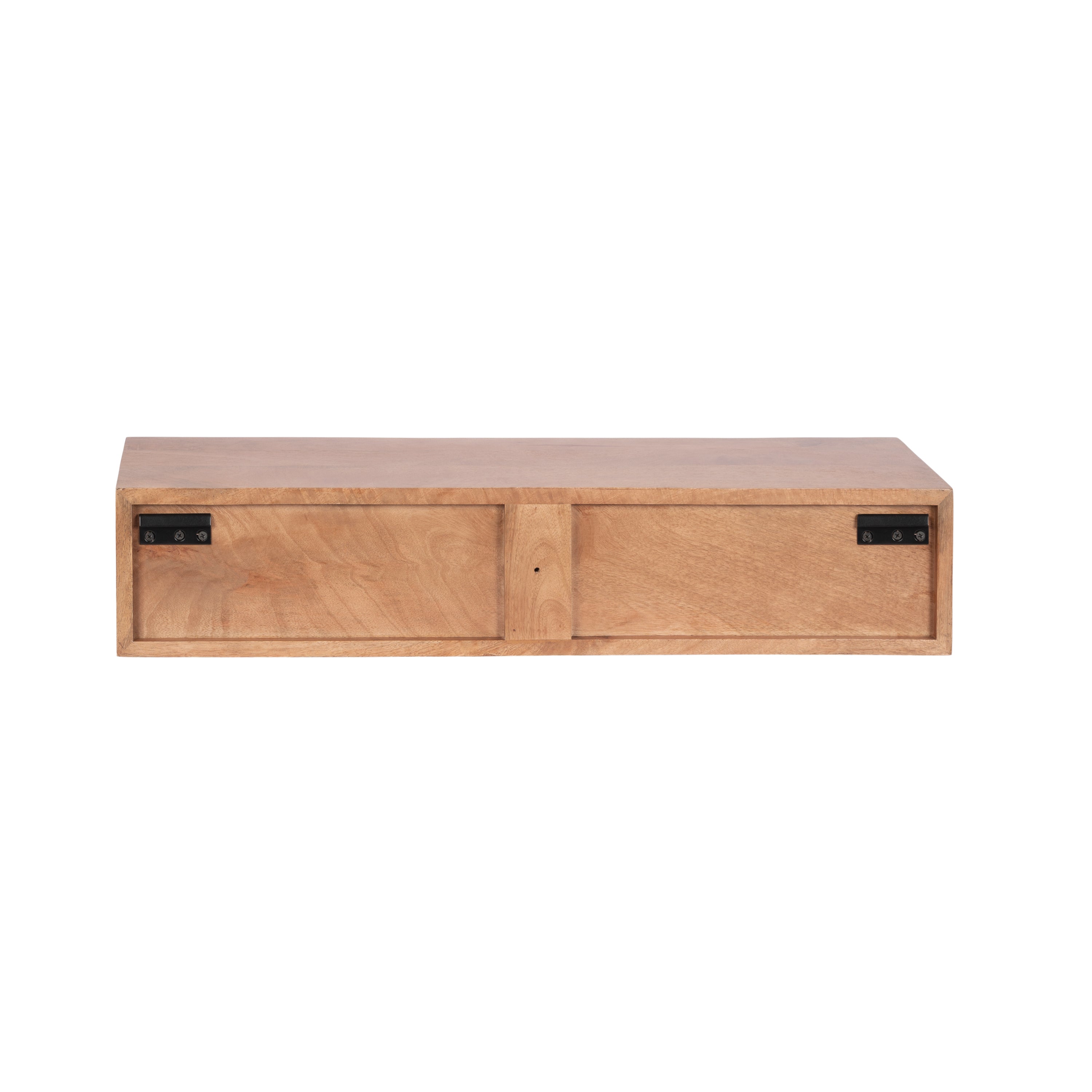 Floating Console Table Natural Biscuit 30x9x6 4