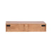 Floating Console Table Natural Biscuit 30x9x6 4