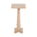 Side Table Natural Beige 12x12x25 5