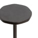 Drink Table Pewter 7x7x22 3