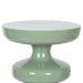 Side Table Green 12x12x21 3