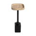 Drink Table Natural Black 10x10x24 5
