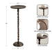 Drink Table 9x9x22 Bronze 2