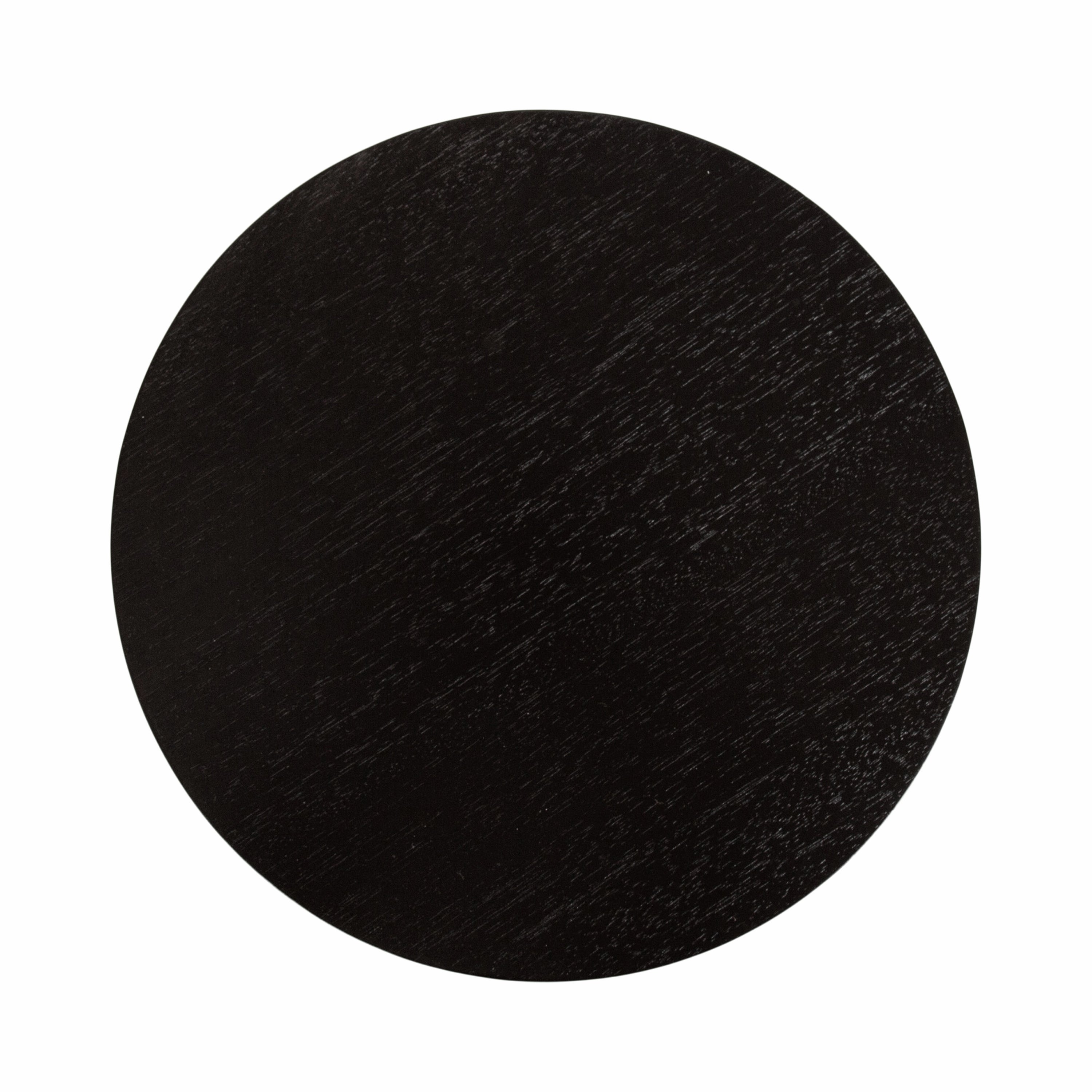 Side Table Black 12x12x30 4