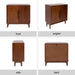 Floor Cabinet 30x15x30 Walnut Brown 4