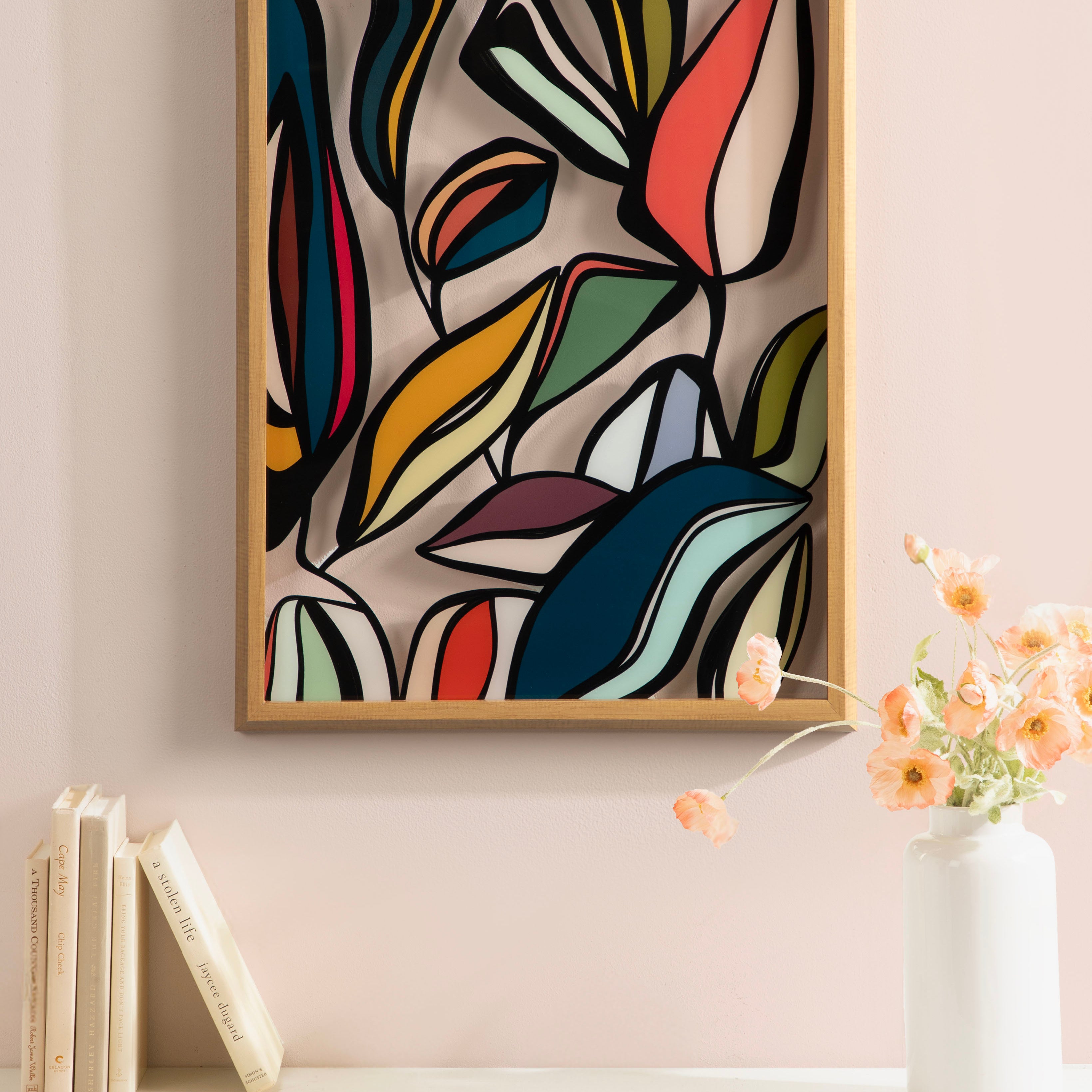 Framed Printed Art 18x24 Blake Natural 7