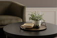 Serving Tray Gold 16" Diameter 7
