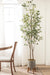 Faux Tree Pewter Rustic Brown 8.5' 8