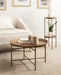 Coffee Table Gold 26x26x16 7