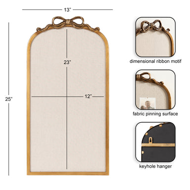Pinboard 13x25 Gold 2