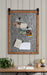 Magnetic Board Rustic Brown 22x32 6
