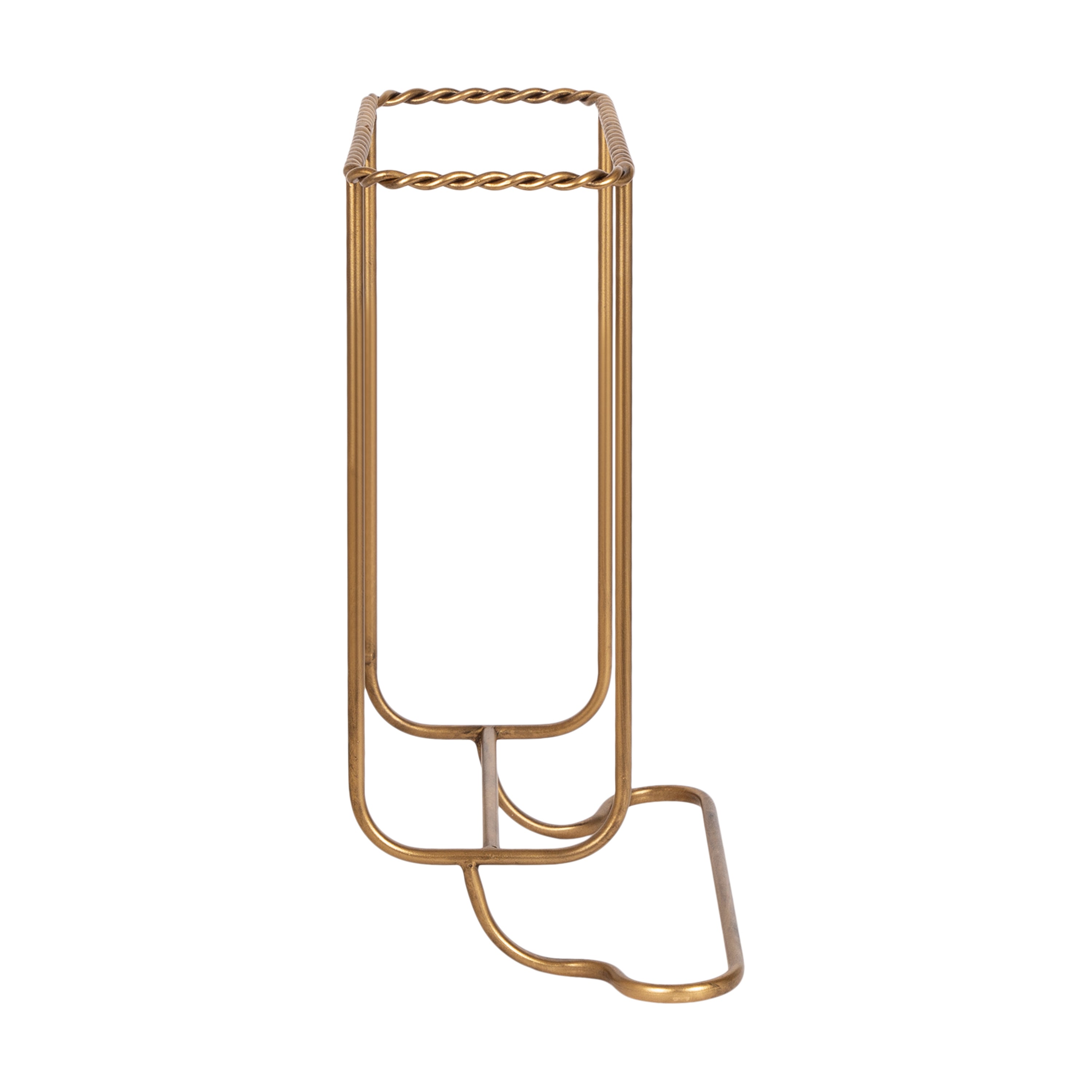 Towel Rack Gold 17x9x19 4