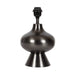 Tabletop Lamp Pewter 8x8x17 4