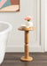 Side Table Natural Biscuit 12x12x22 7