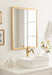 Rectangle Mirror Gold 24x30 6