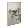 Sylvie Dinosaur Framed Canvas by July Art Prints